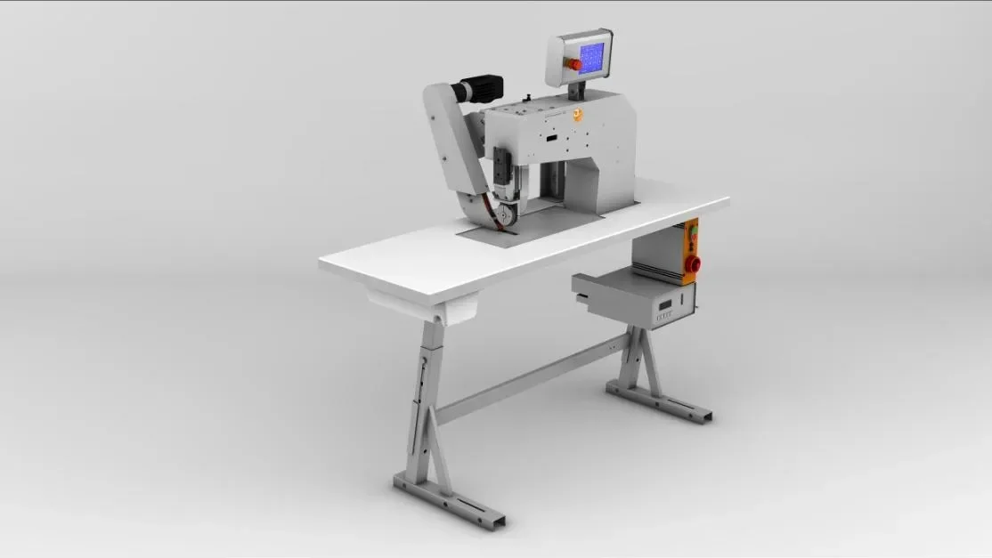 Jentschmann WeldsonicSolo — плоский стіл для безперервного розкрою або склеювання